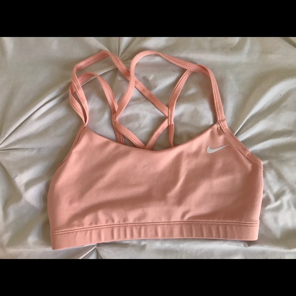 Light Pink Nike Sports-bra